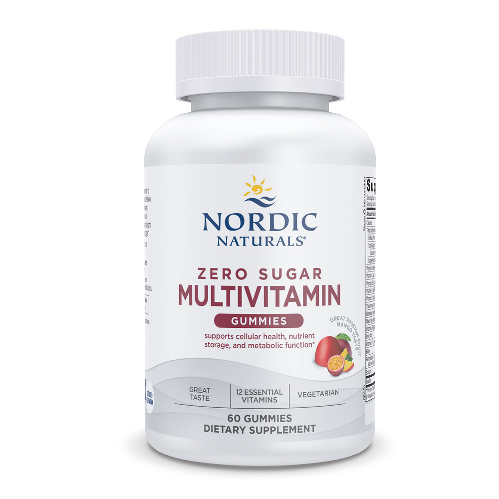 Zero Sugar Multivitamin Gummies Nordic Naturals