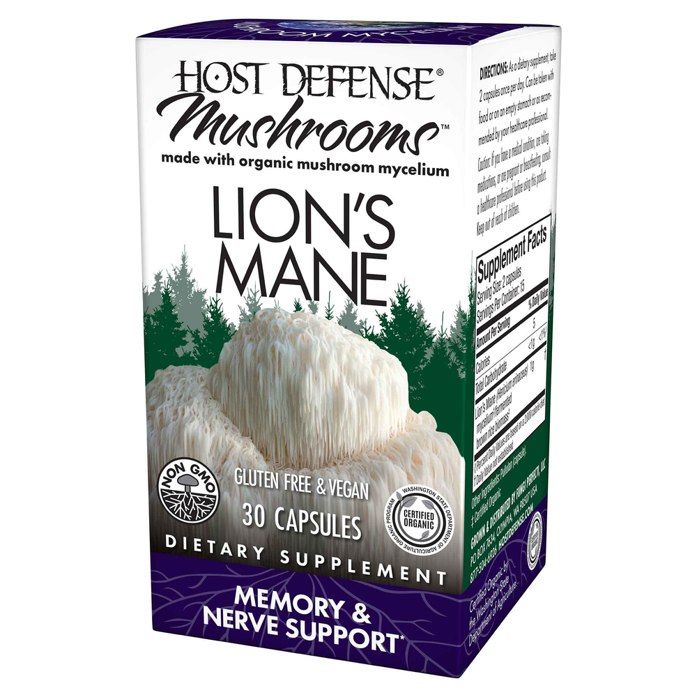 Lions Mane (Hericium erinaceus) Host Defense