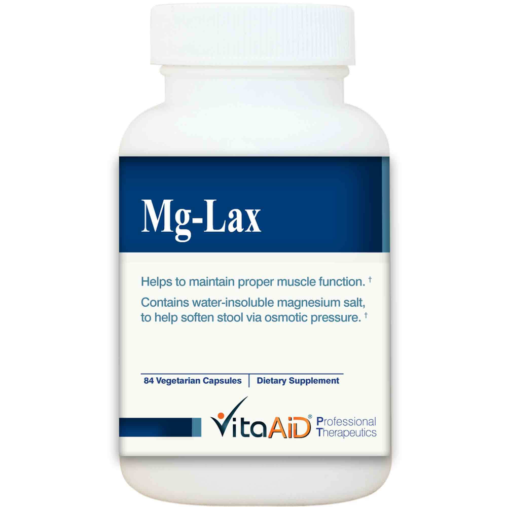 Mg-Lax (Gentle Stool Softener) Vita Aid Professional Therapeutics