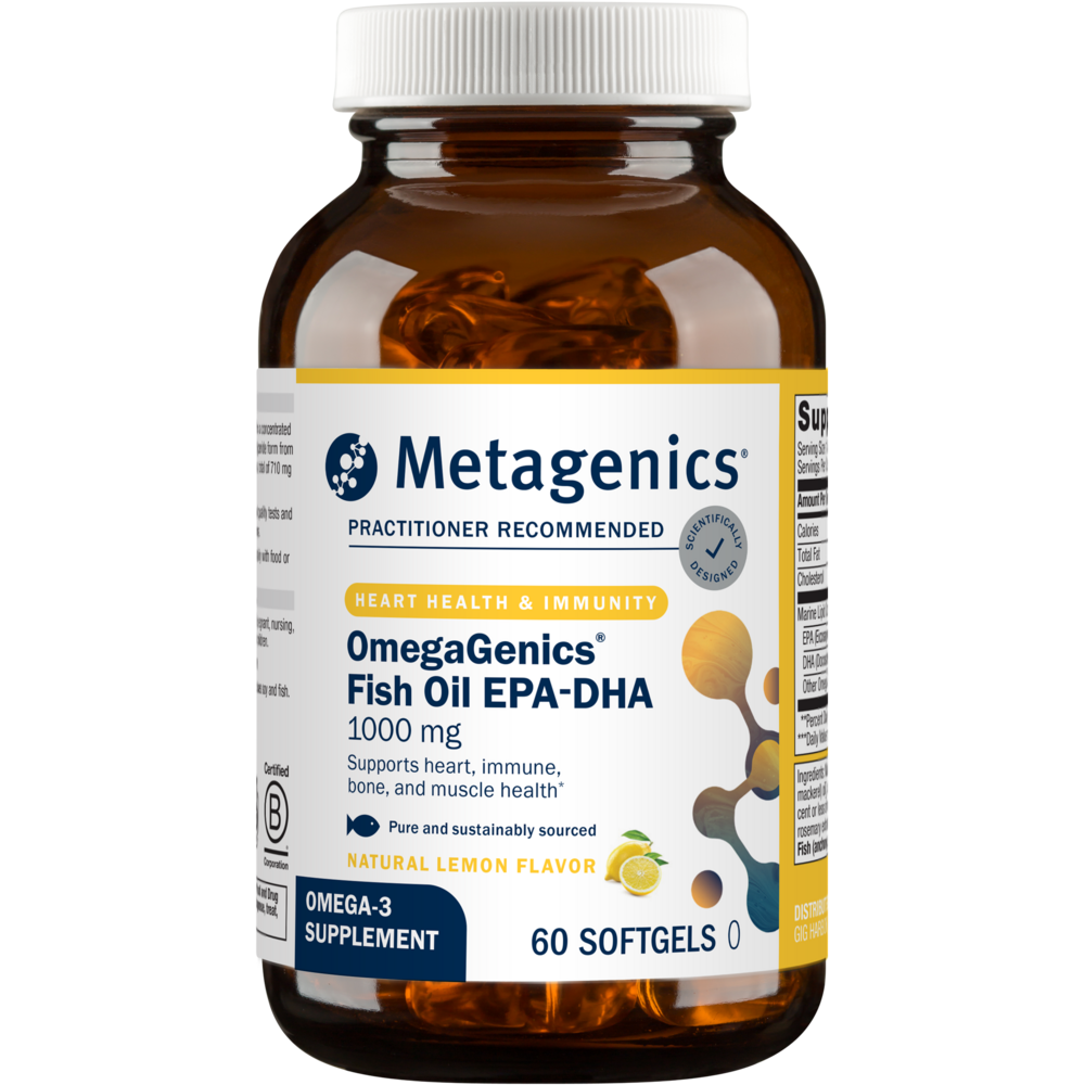 OmegaGenics EPA-DHA 1000 Fish Oil - Metagenics