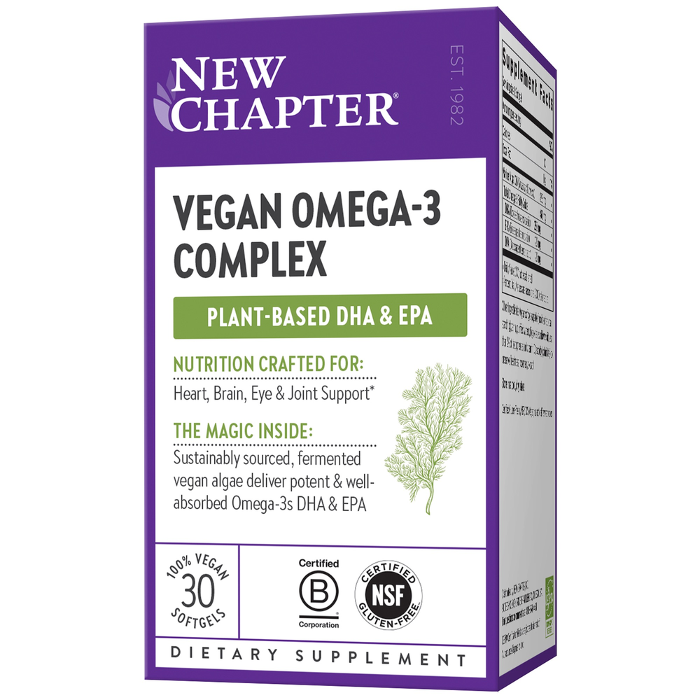 Vegan Omega 3 Complex New Chapter