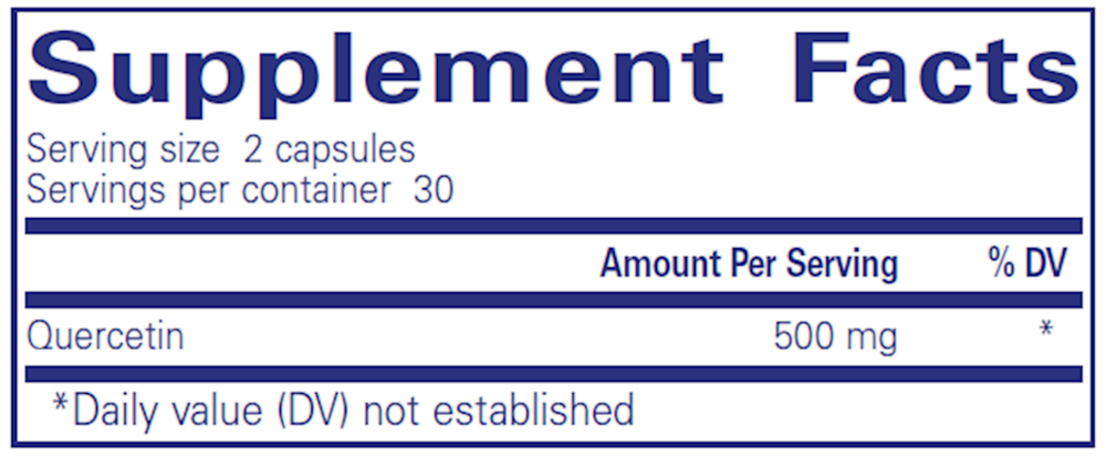 Quercetin Pure Encapsulations