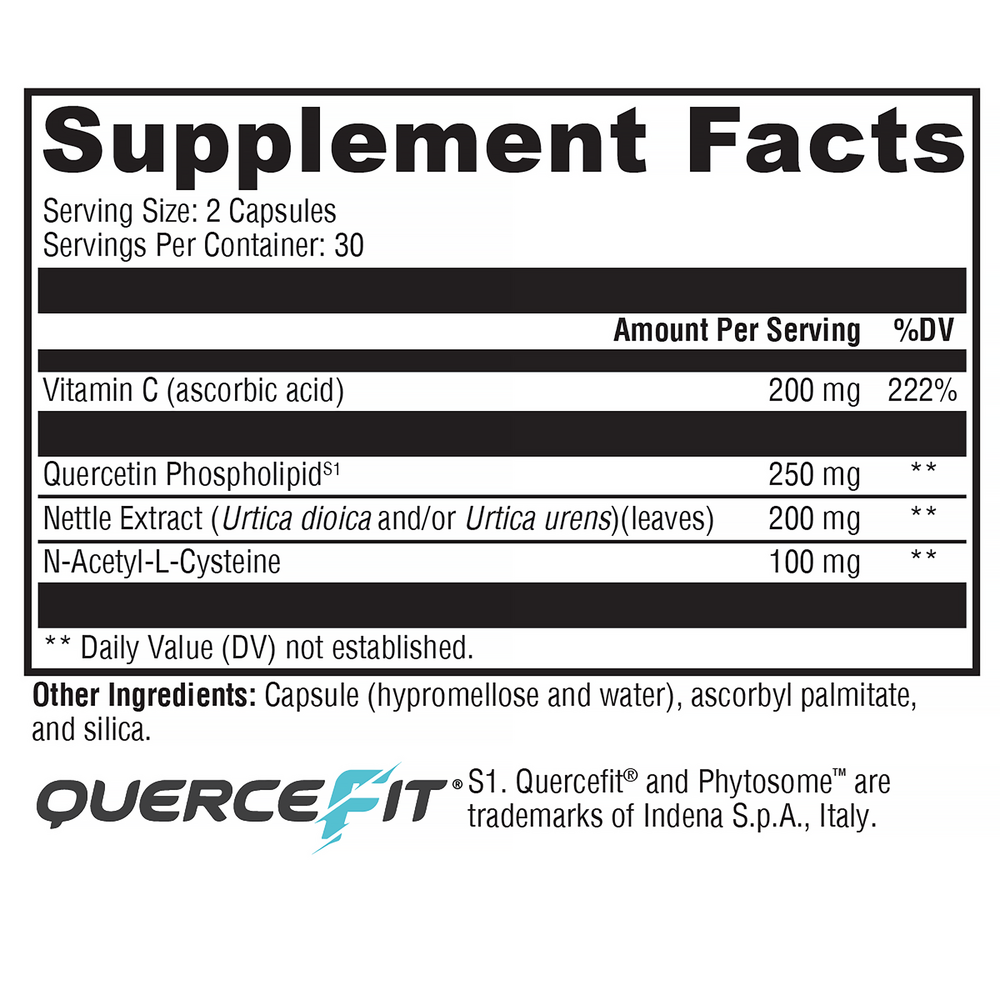 Quercetin 20x Plus XYMOGEN