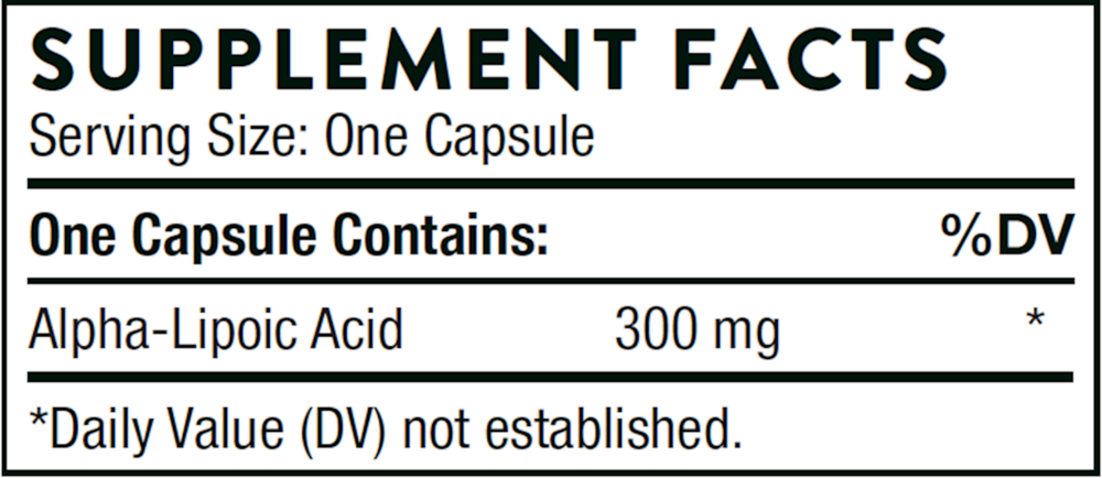Alpha-Lipoic Acid Thorne