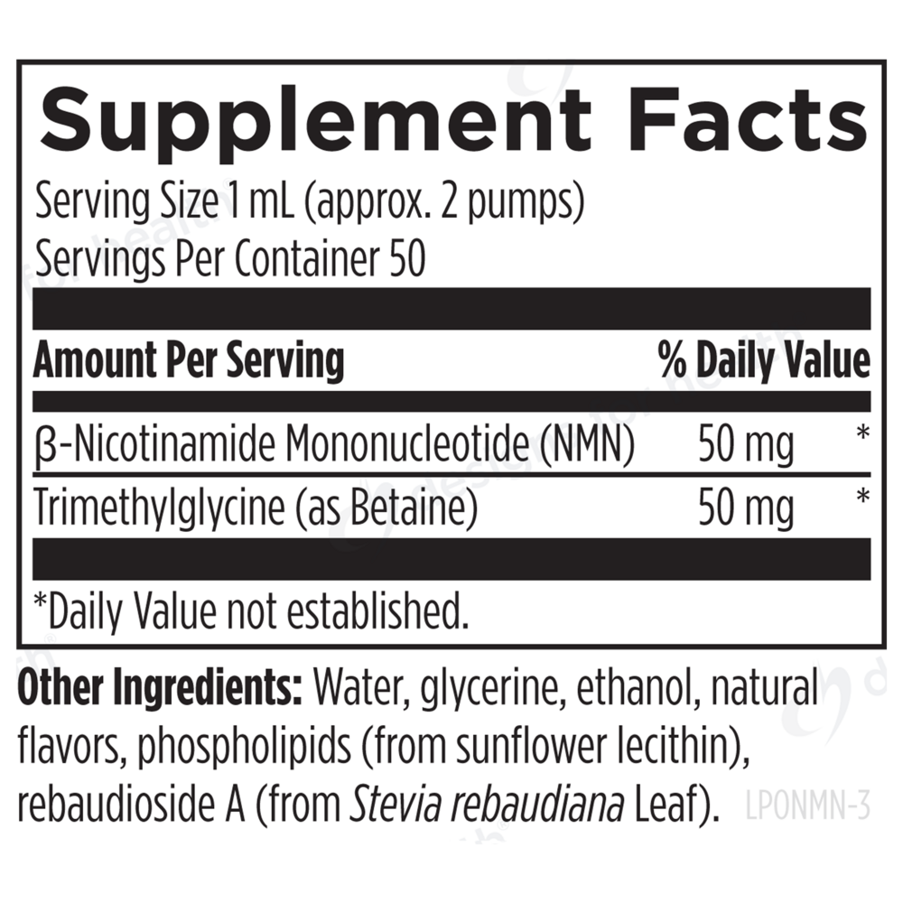 Liposomal NMN Synergy™ Designs for Health