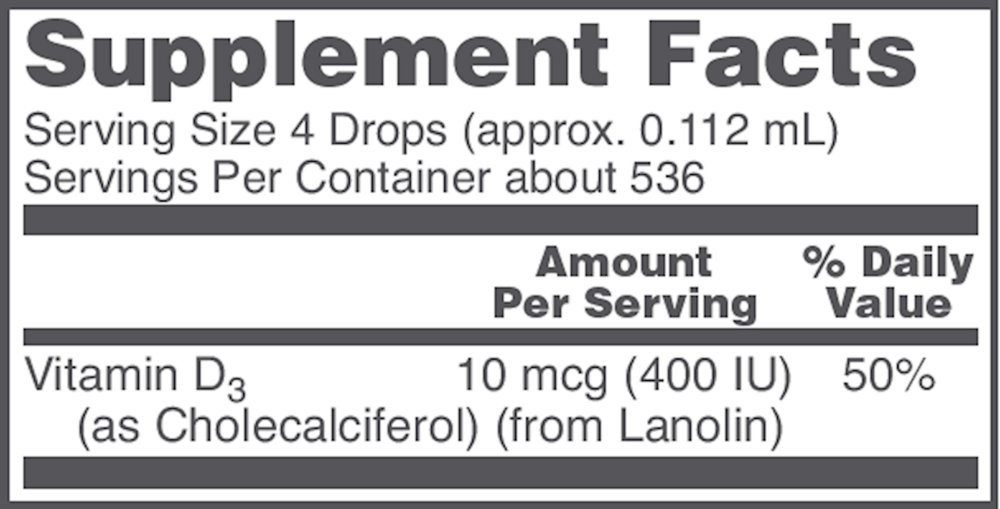 Liquid Vitamin D3 Protocol for Life Balance