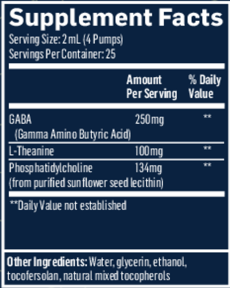 Liposomal GABA with L-Theanine Quicksilver Scientific