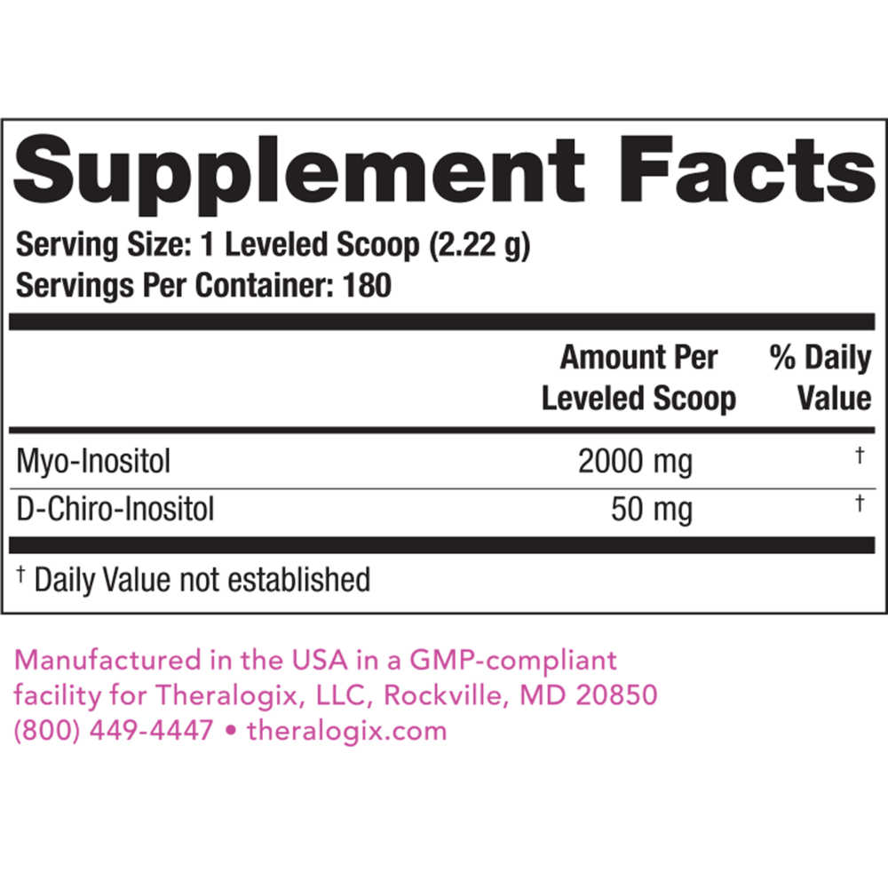 Ovasitol® Inositol Powder Supplement (90 day supply) - Theralogix