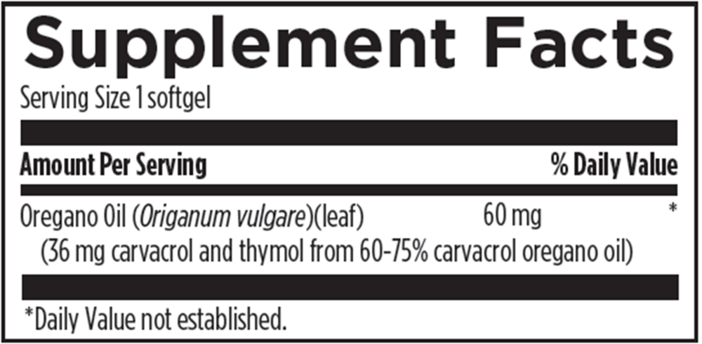 Oil of Oregano - Designs for Health
