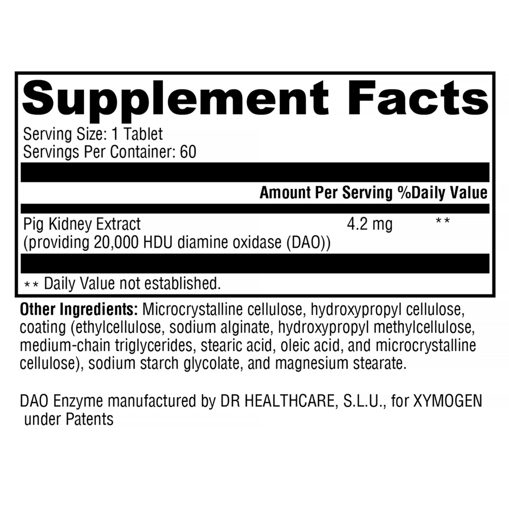 HistDAO Histamine -XYMOGEN