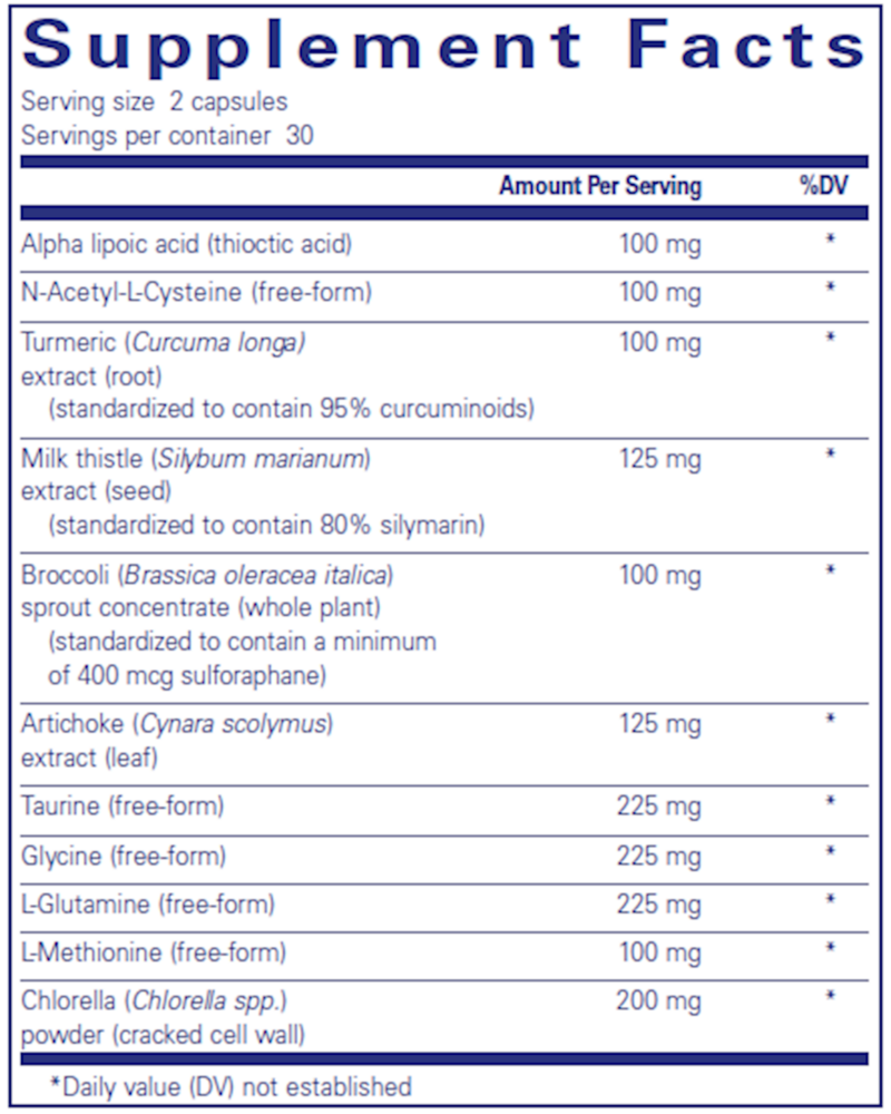 Liver-G.I. Detox* Pure Encapsulations