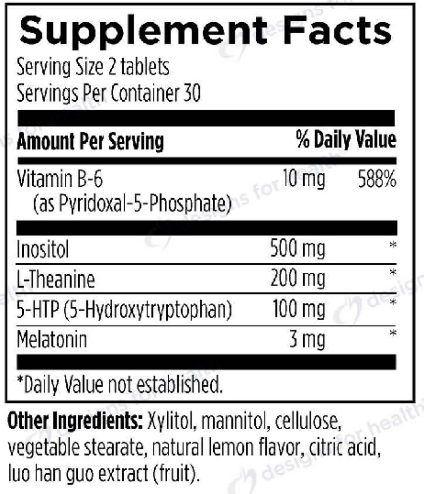 Insomnitol Chewables Designs for Health