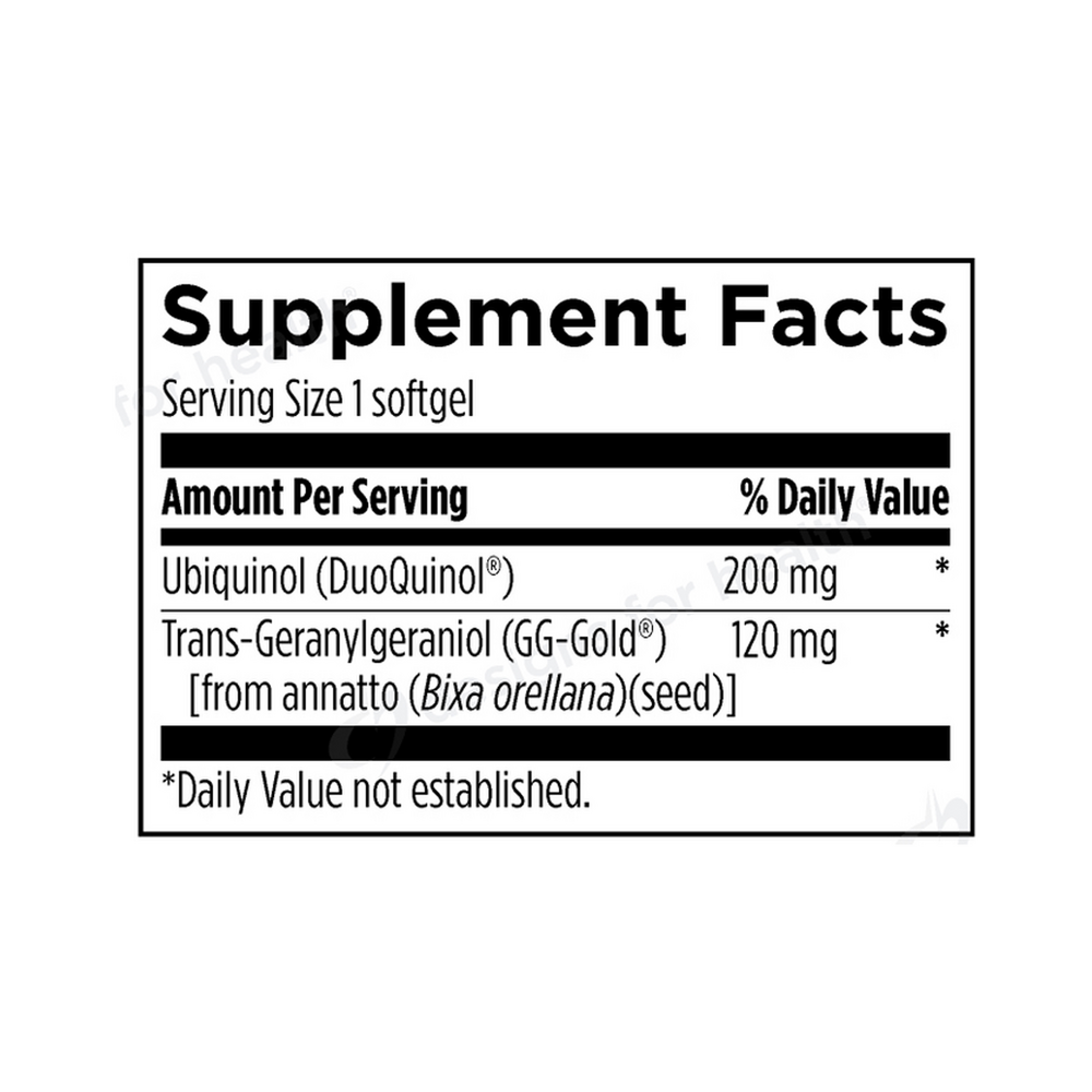 CoQnol™ 200mg Designs for Health